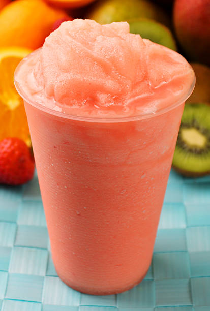 Watermelon and papaya smoothie