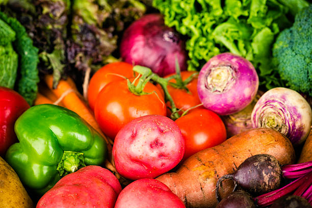 Organically Grown Fresh Vegetables