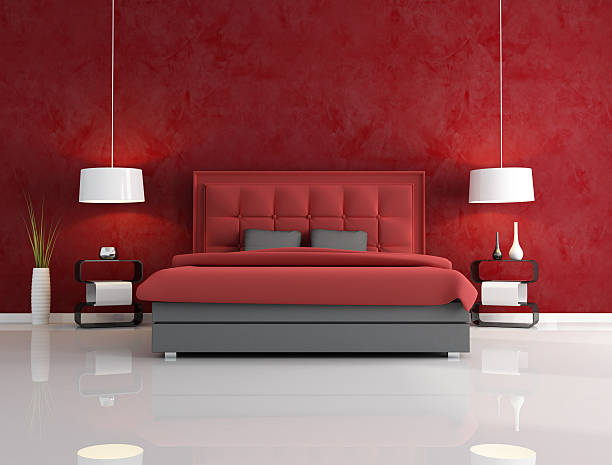 red rose bedroom color