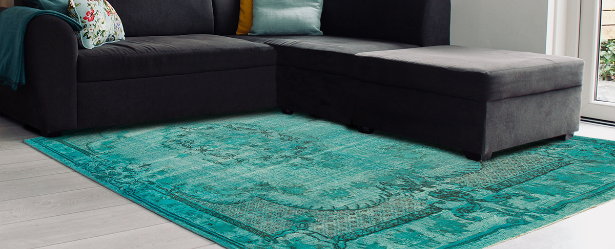 Overdyed Vintage Rugs and Carpets