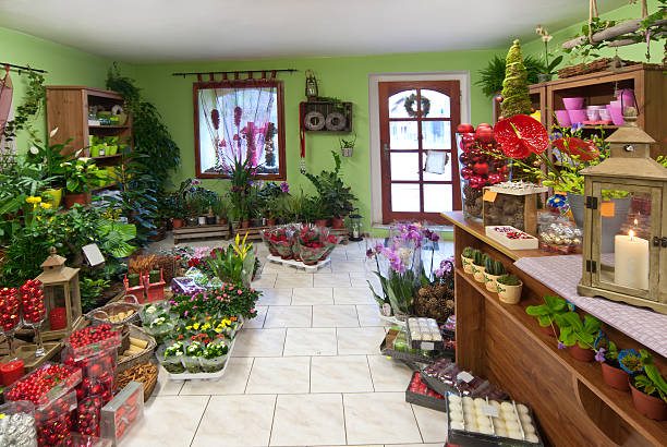 Small Flower Shop Interior Design